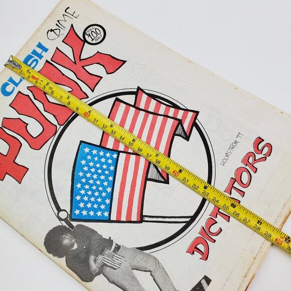 Punk Magazine #11 Vintage 1977 Clash Paul Simonon John Cale Holmstrom - Picture 13 of 13